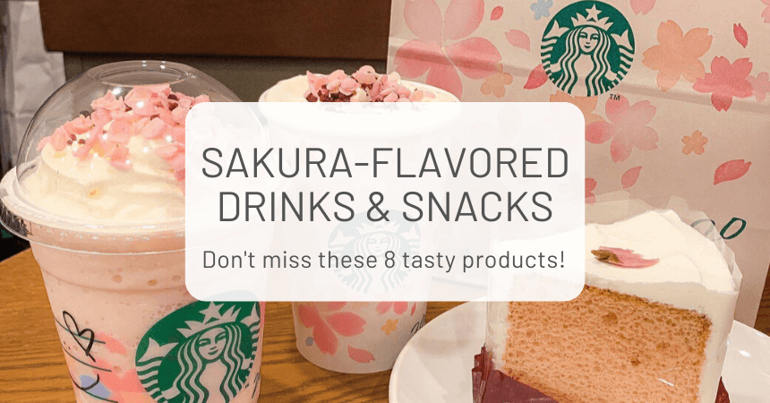 8 of Japan's Best Sakura Flavored Drinks and Snacks