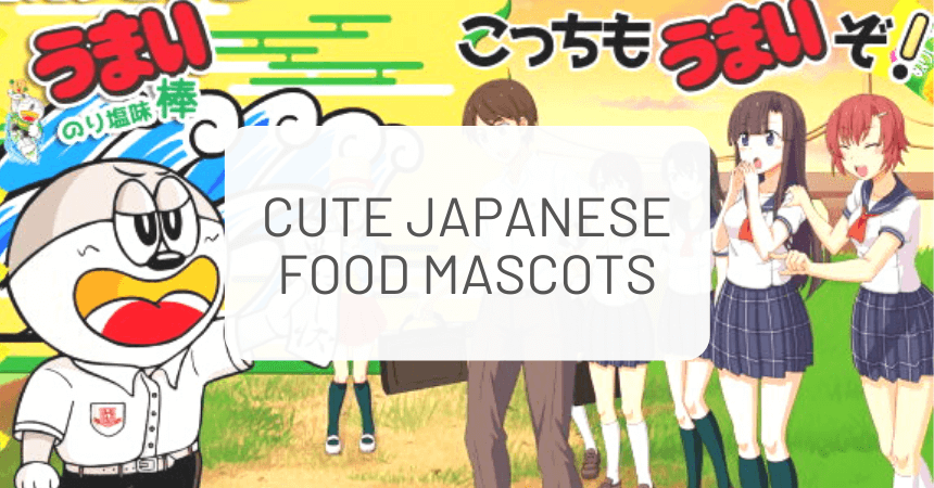 Cute Japanese Food Mascots