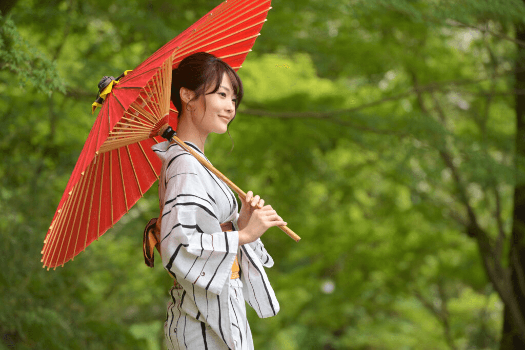 donna in kimono