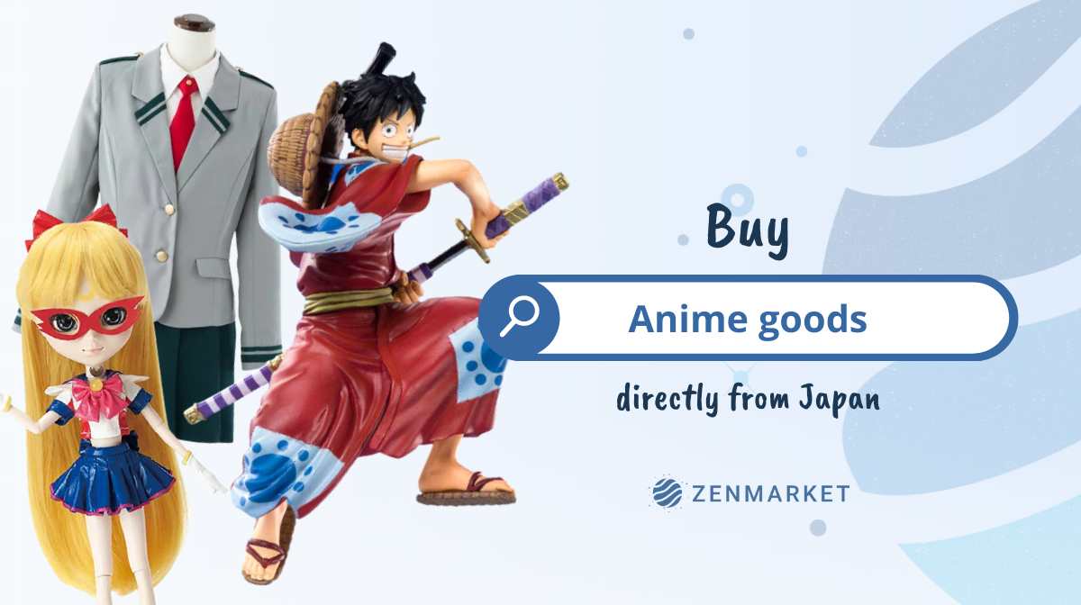 Register with ZenMarket to Shop Anime merch