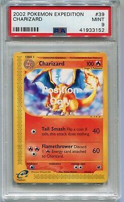 2002 Expedition For Position Only Charizard Card