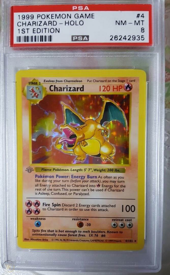 First Edition Shadowless Holographic Charizard