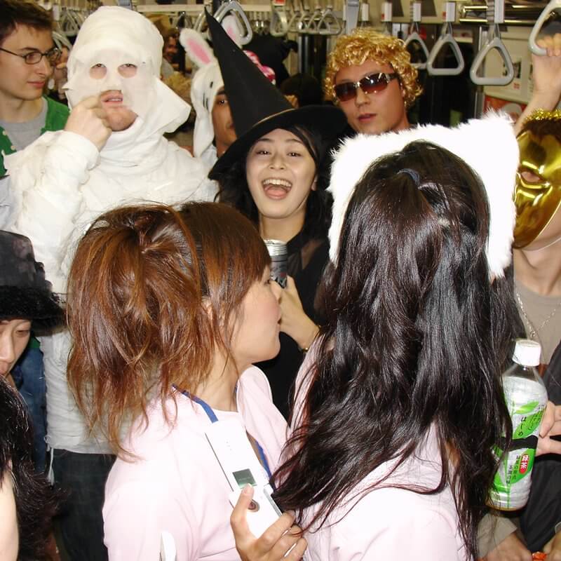 Japanese Halloween Train