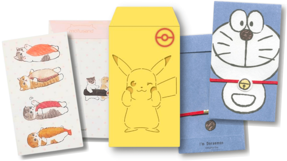 cute japanese otoshidama envelopes