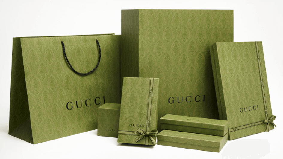 Gucci bag packaging