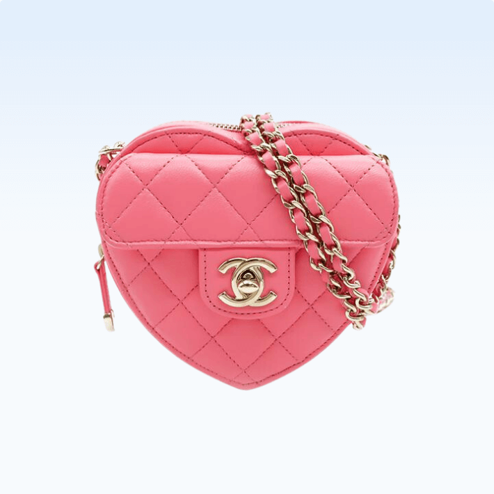 Bolsa rosa de Chanel