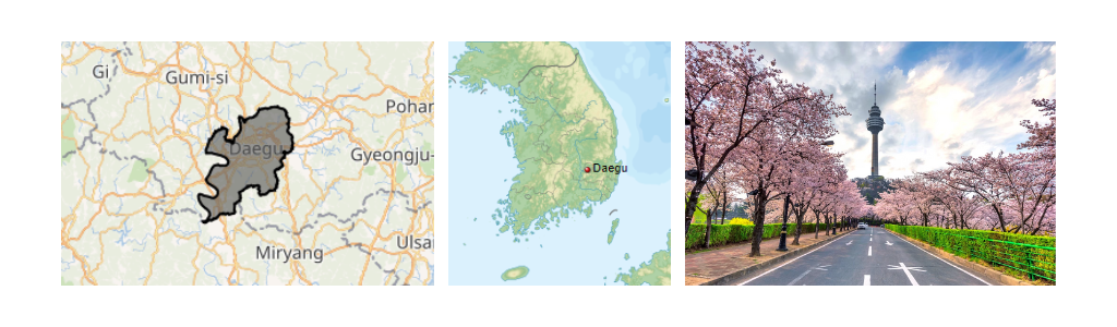 Kota Daegu Korea Selatan