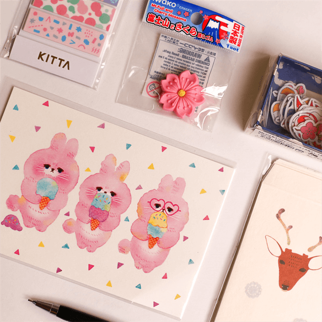 ZenPop Packs of cute and elegant stationery from Japan. Direct to you!