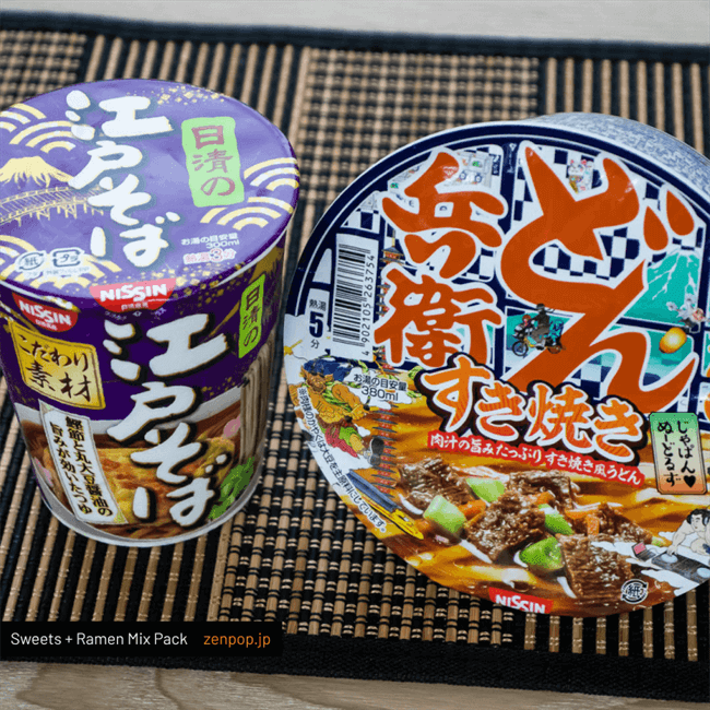ZenPop - Mix packs with delicious instant noodles and candy from Japan.
