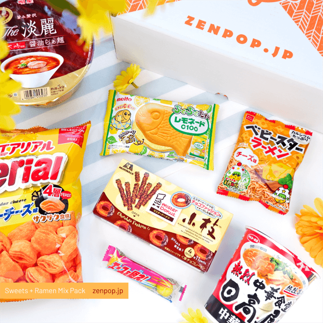 Japanese Ramen + Sweets Mix Pack